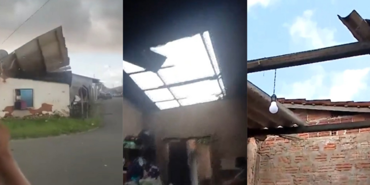 Mulher que teve telhado arrancado em 'princípio de tornado' em São Luís lamenta destruição 'não desejo para ninguém'