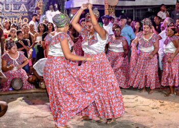 Anajatuba recebe etapa cultural com grupos quilombolas de Tambor de Crioula
